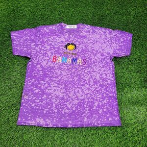 Vintage 90s Bahamas Colorful Shirt Large 23x27 Purple